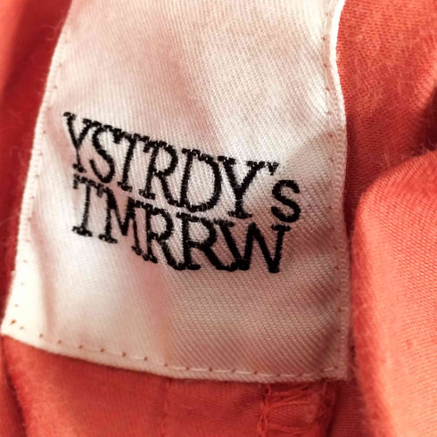 イエスタデイズトゥモロー YSTRDYs TMRRW レーヨン混イージーパンツ メンズ